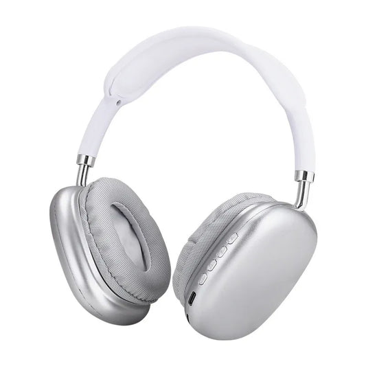 Casque Bluetooth P9 argent